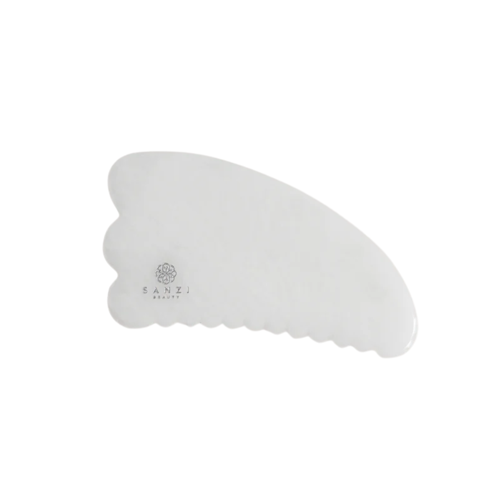 GUA SHA SCULPT (white jade) - PREVIOUS DESIGN