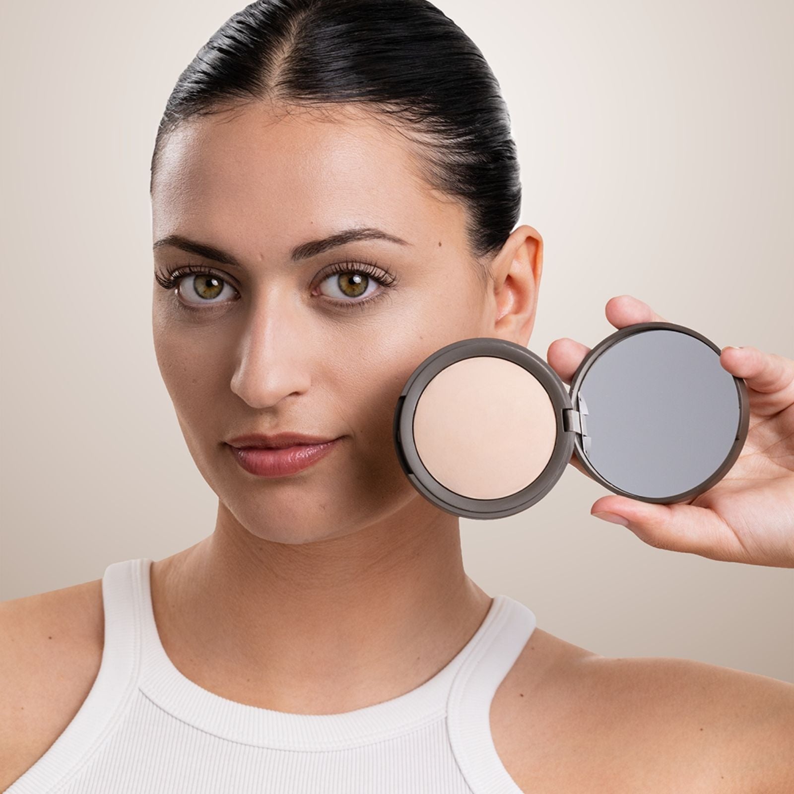 BUNDLE: SILKY BAKED POWDER + KABUKI BRUSH