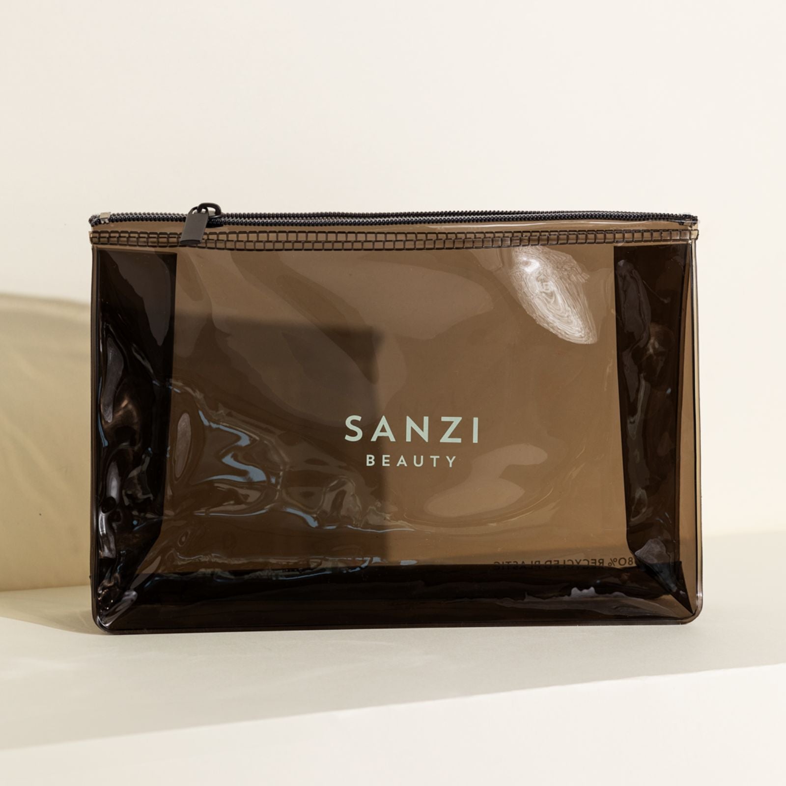 TOILET BAG (80% Recycled plastic) - Brown