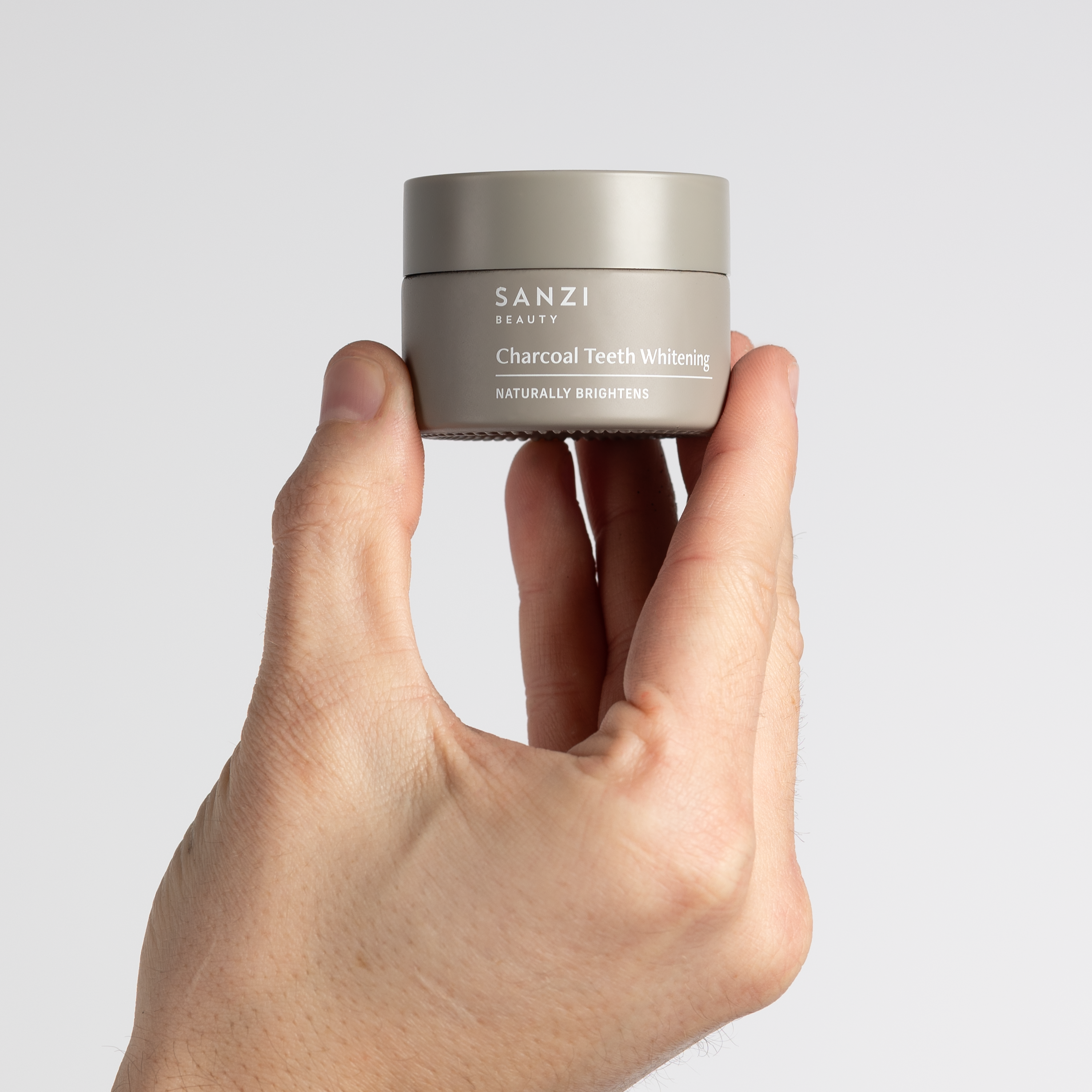 CHARCOAL TEETH WHITENING W. TOOTHBRUSH BAMBOO